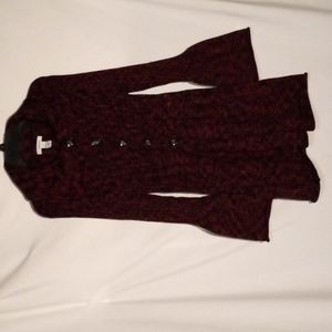 Style & co. Large Sweater red and black
